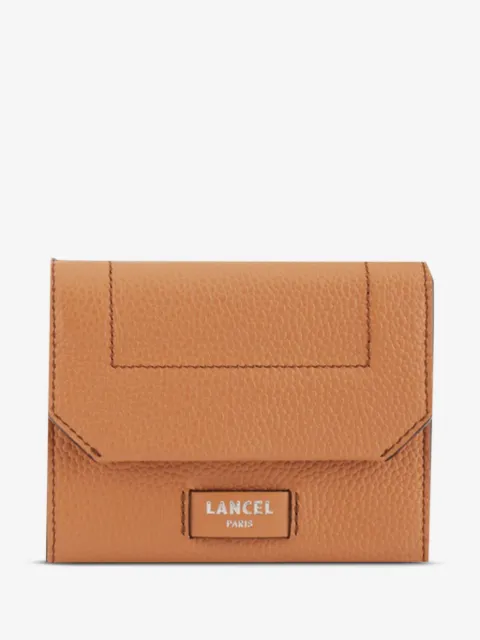 Lancel Minon flap compact wallet
