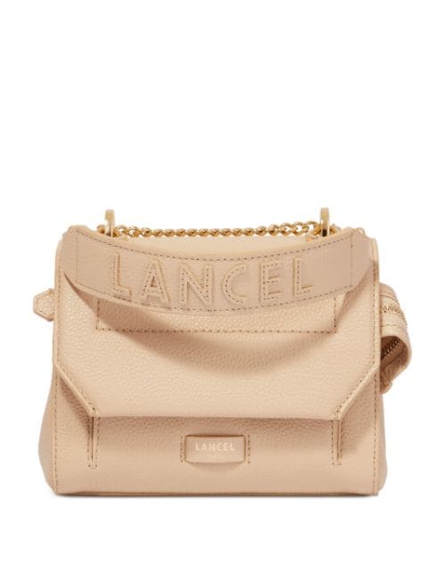 Lancel small Ninon de Lancel leather flap bag