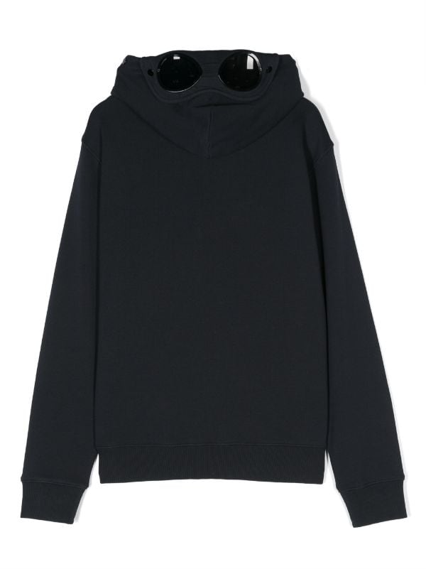 C.P. Company goggles-detail Pullover Hoodie - Farfetch