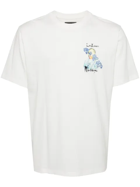 Musium Div. Van Gogh-print cotton T-shirt