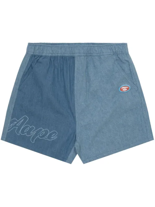 Short de sport à design colour block - AAPE BY *A BATHING APE® - Modalova