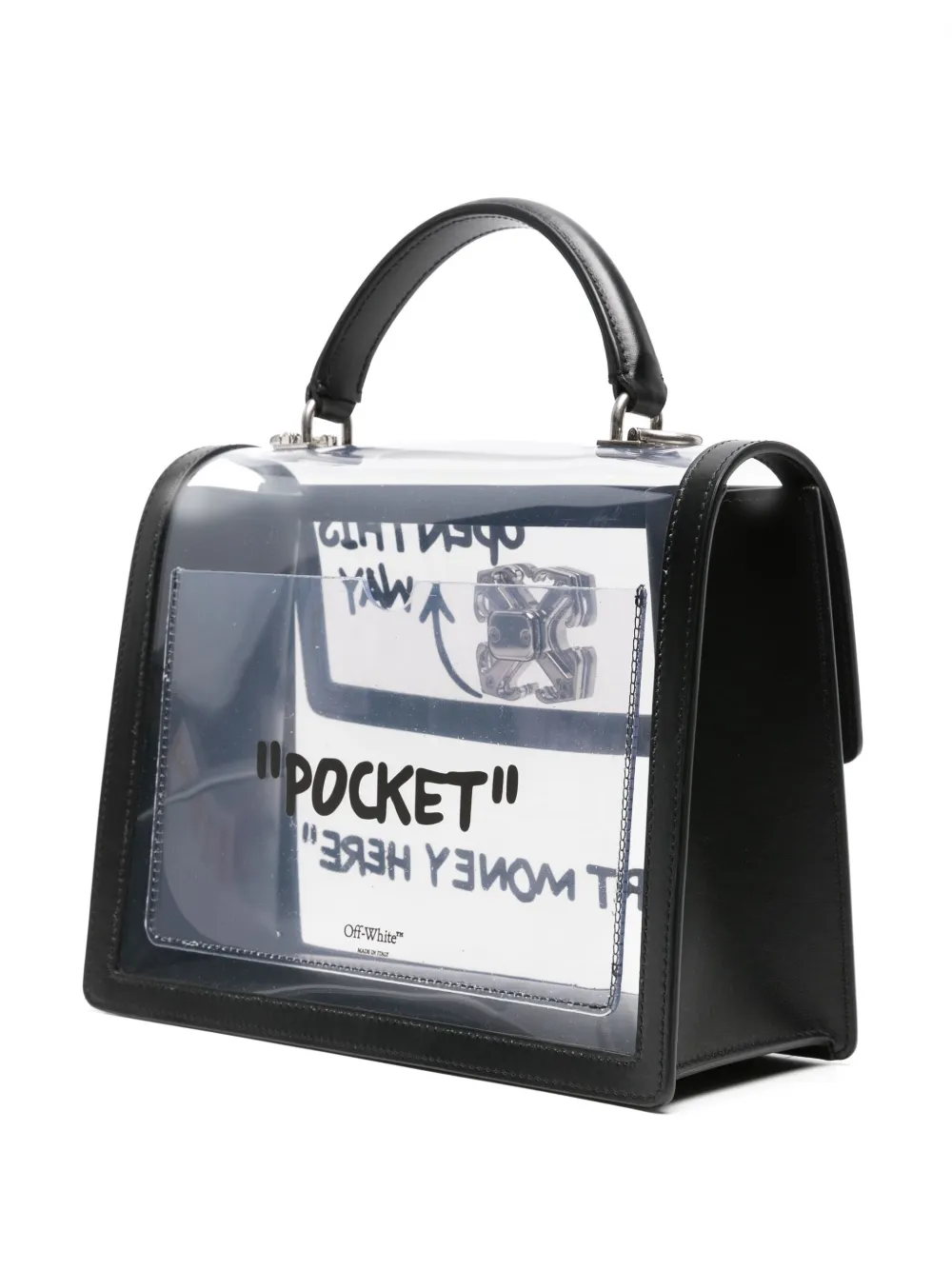 Off-White Jitney 2.8 Transparent Tote Bag - Farfetch