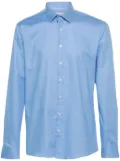 Calvin Klein dot-print cotton shirt - Blue
