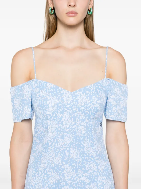 Calvin klein cold shoulder top online