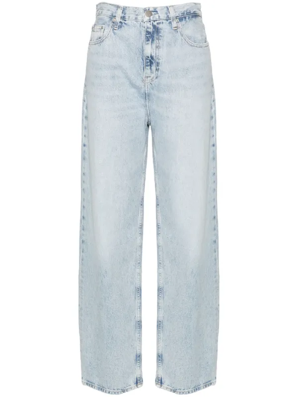 Calvin klein women's high rise jeans on sale