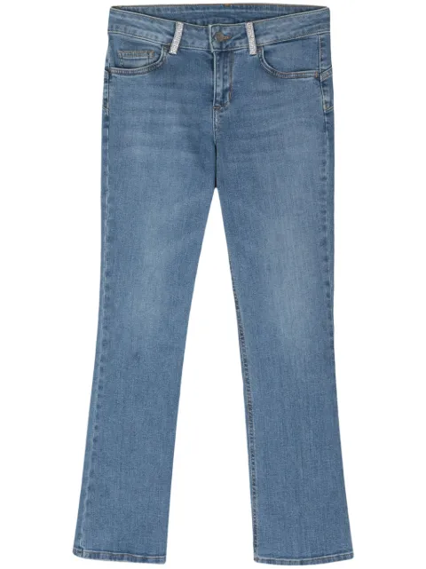 LIU JO mid-rise cropped jeans 