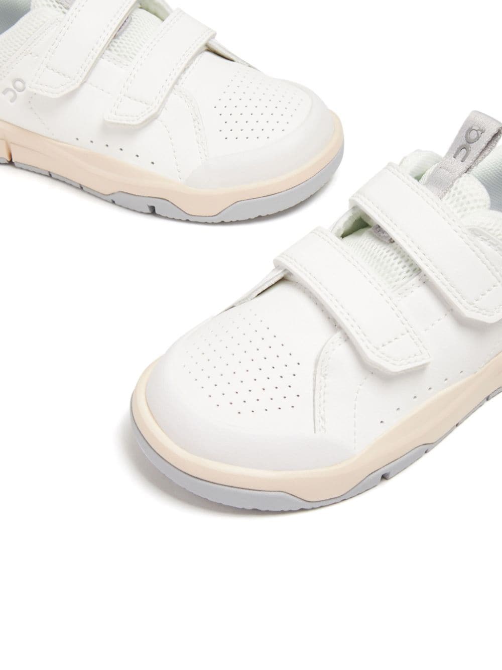 on running kids The Roger touch-strap sneakers White