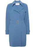 Harris Wharf London belted trench coat - Blue