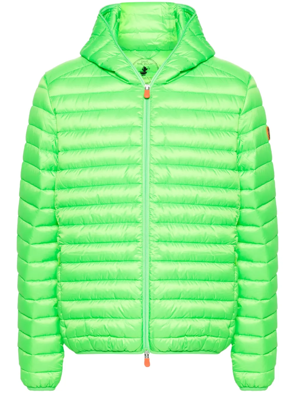 Save The Duck Helios hooded padded jacket - Green