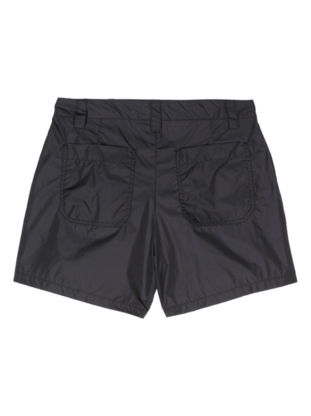 Save The Duck Noy shorts met geplooid detail Zwart