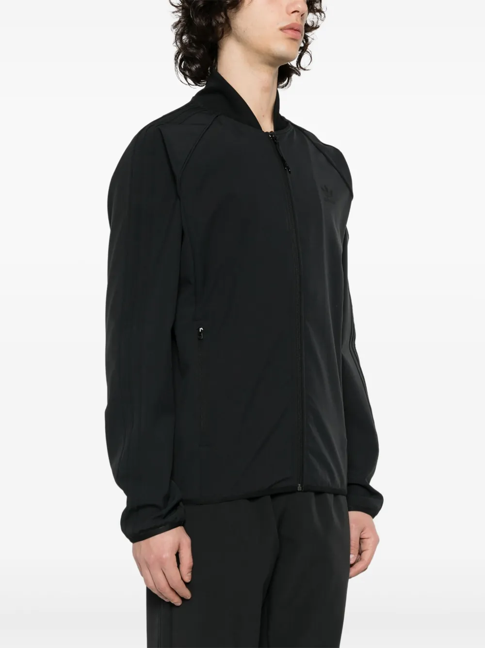 Adidas SST ジップアップ ジャケット | ブラック | FARFETCH JP