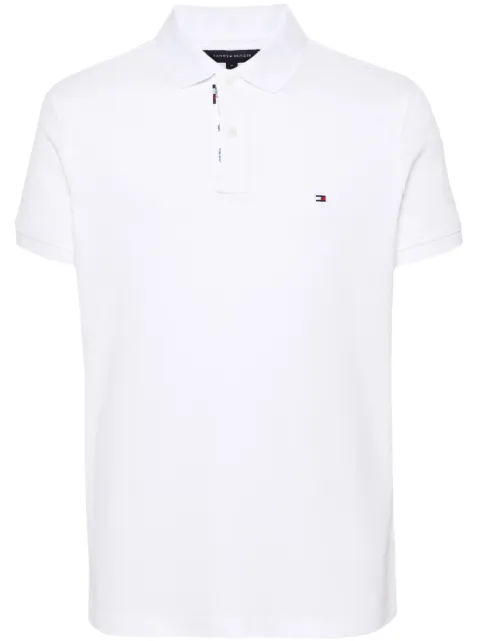 Tommy Hilfiger logo-embroidered polo shirt