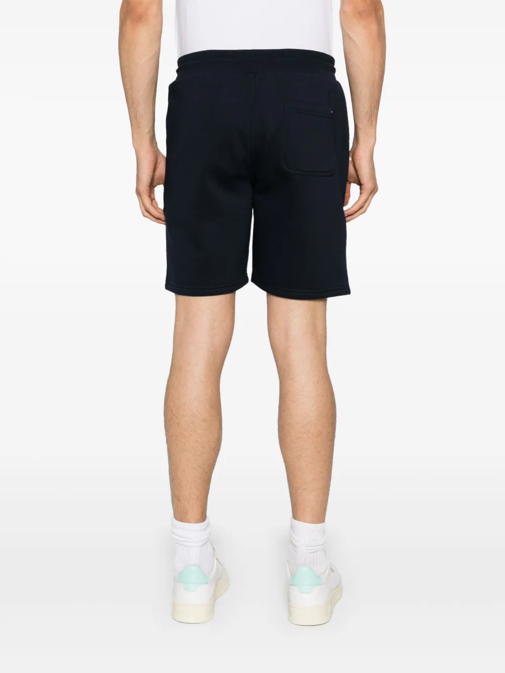 Tommy Hilfiger Trainingsshorts met geborduurd logo Blauw