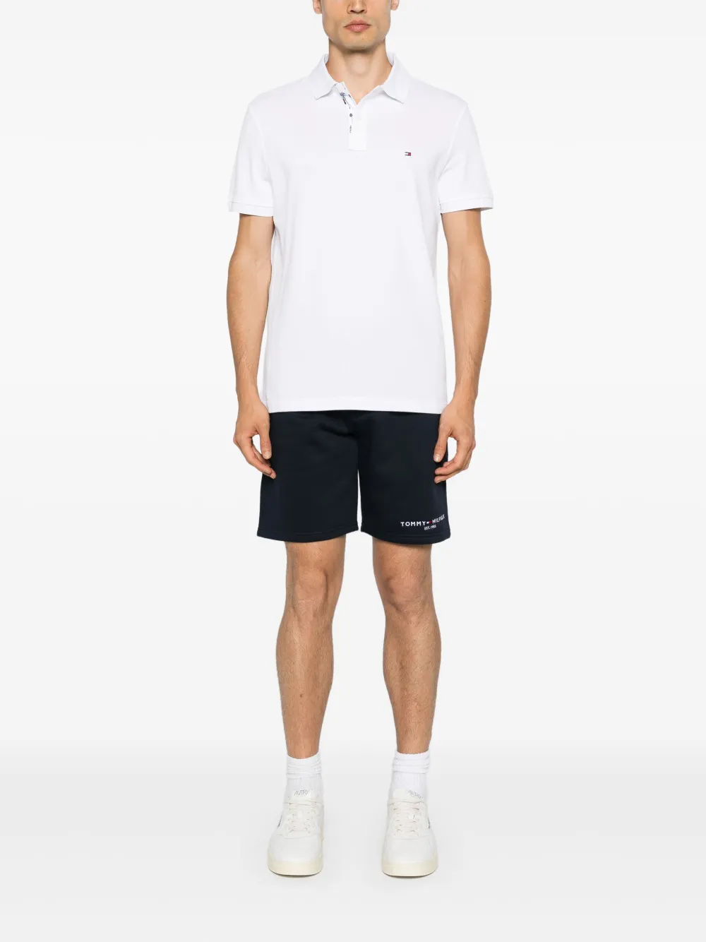 Tommy Hilfiger logo-embroidered track shorts | Track & Running Shorts | Image 2