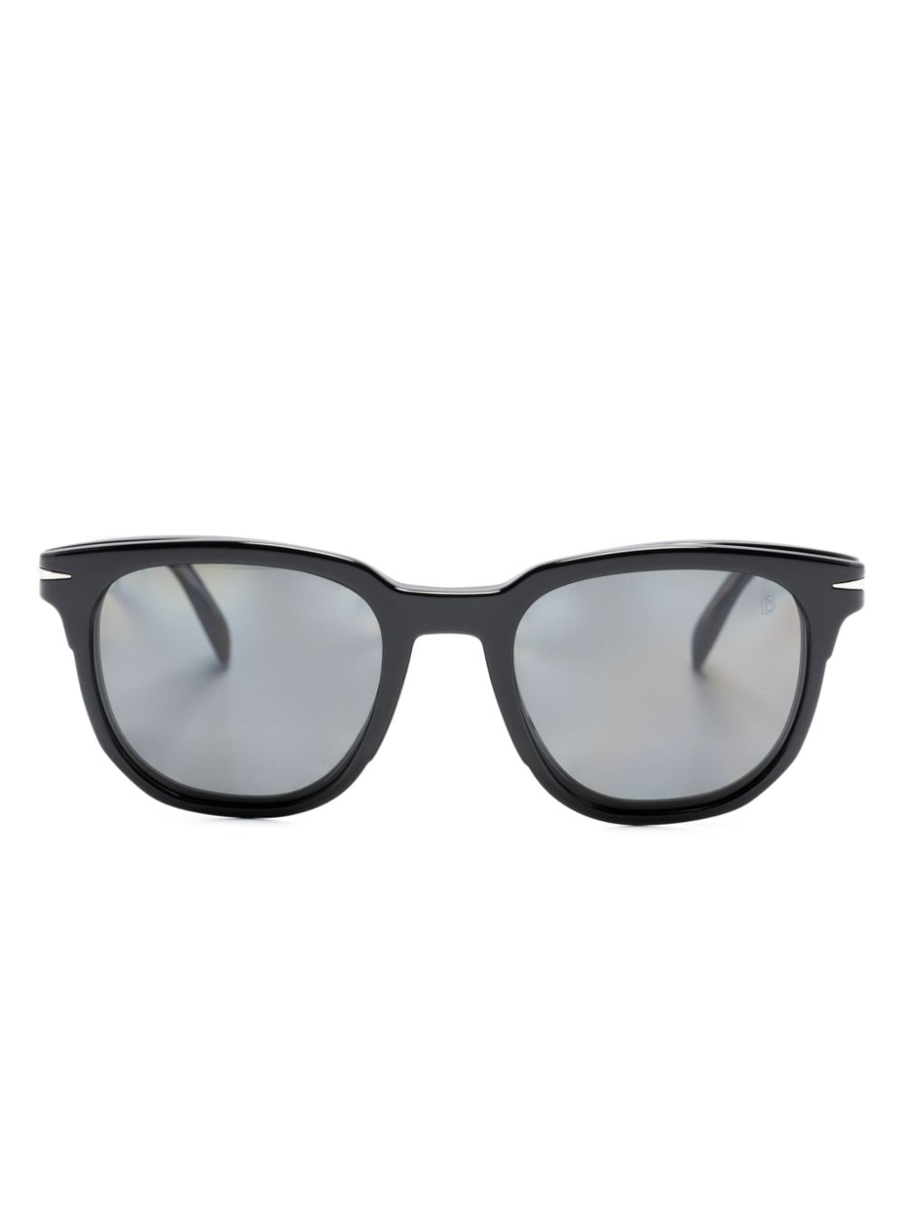 Eyewear By David Beckham Db 7120 Square-lenses Glasses In 黑色