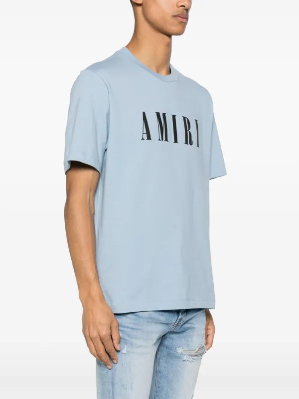 AMIRI Tシャツ AMIRI logo-patch T-shirt | White | FARFETCH