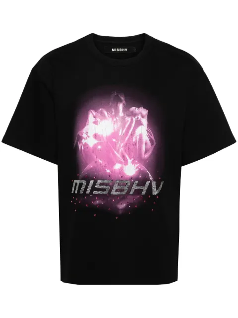 MISBHV playera con estampado gráfico