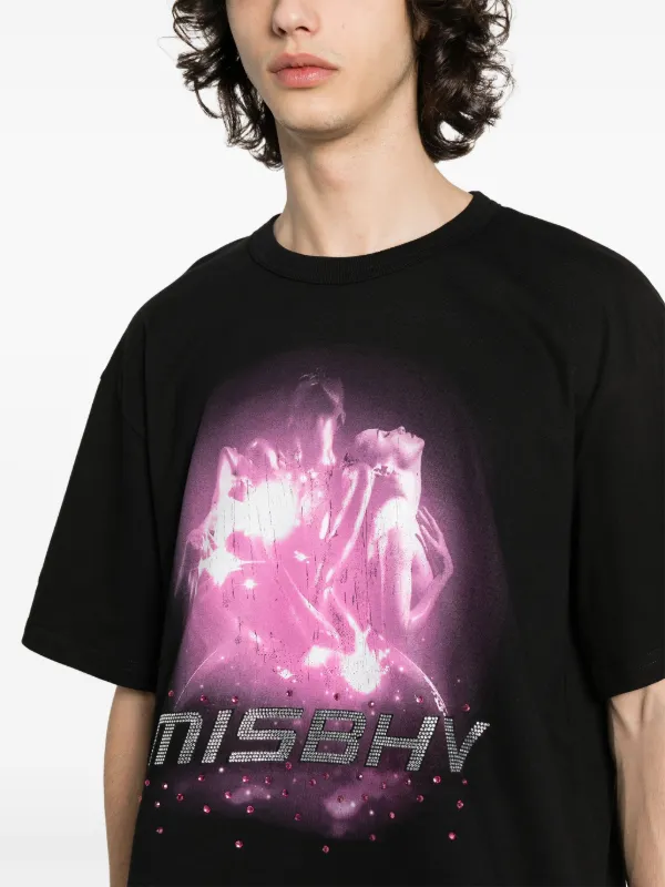 MISBHV graphic-print Cotton T-shirt | Black | FARFETCH