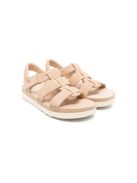UGG Kids Goldenstar suede sandals