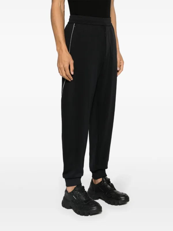 Y 3 Superstar Drawstring Track Pants Black FARFETCH AO