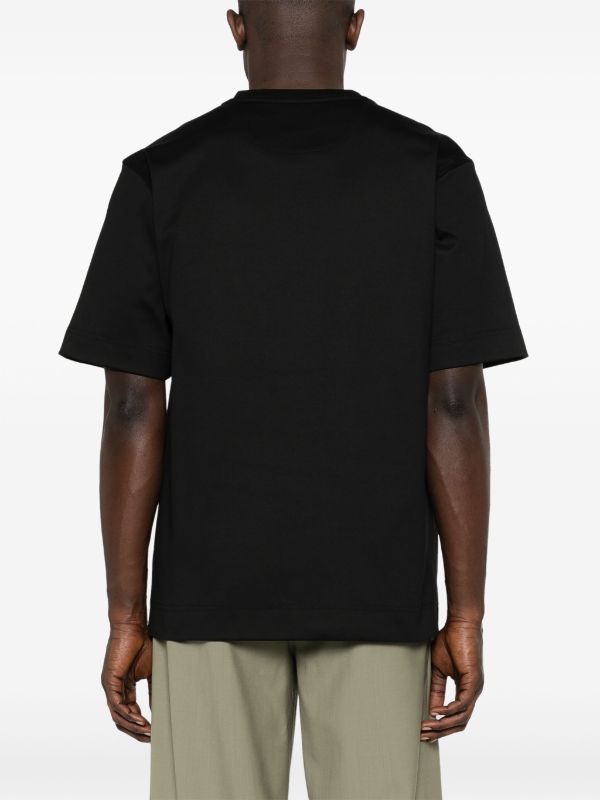 FENDI logo-embroidered T-shirt - Farfetch