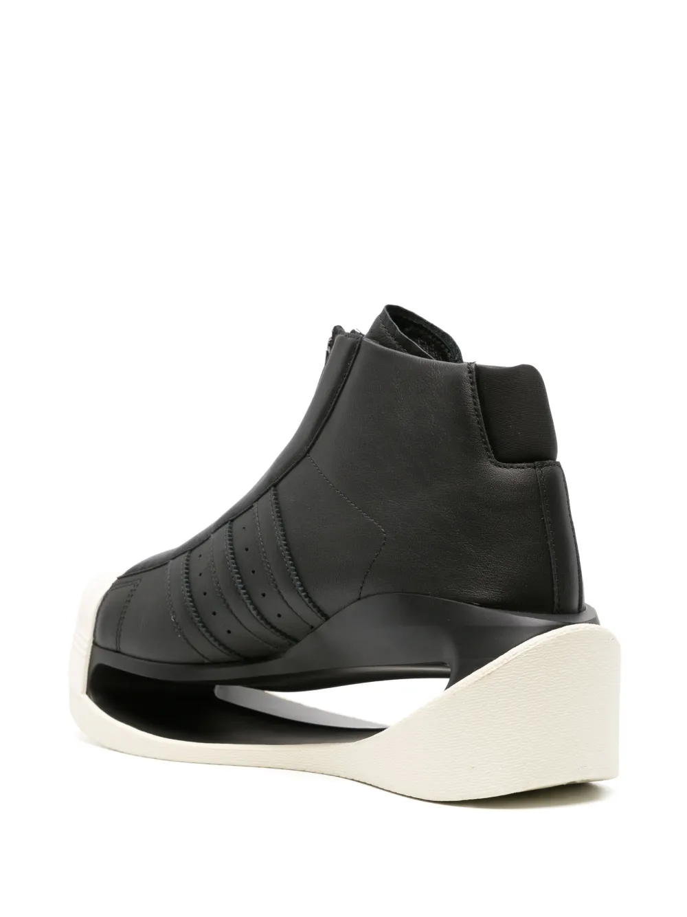 Shop Y-3 Gendo Pro High-top Sneakers In Black