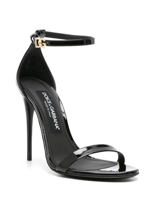 サンダル・ミュール Dolce & Gabbana Dolce & Gabbana Sandals Black Satin sandals in Black for Women | Dolce&Gabbana® US