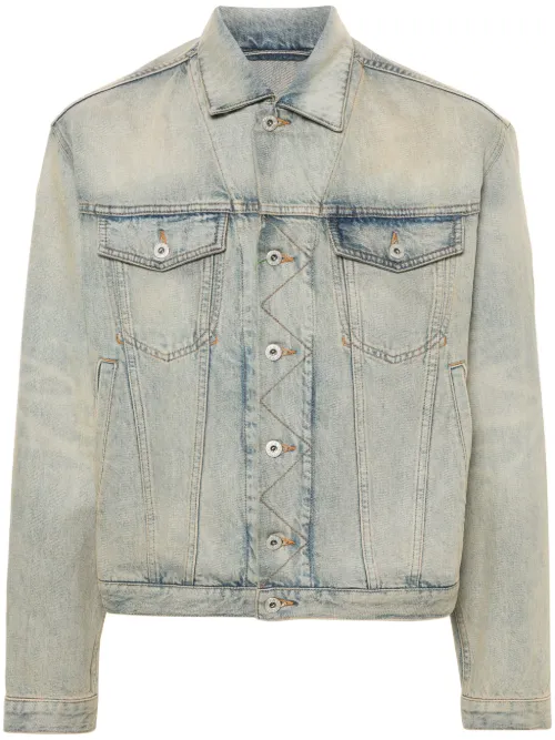 Veste en jean Drawn Varsity - Kenzo - Modalova