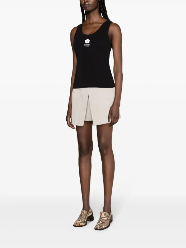 K☆♥️ Kenzo Boke Flower 2.0 Tank Top | Black | FARFETCH ZA