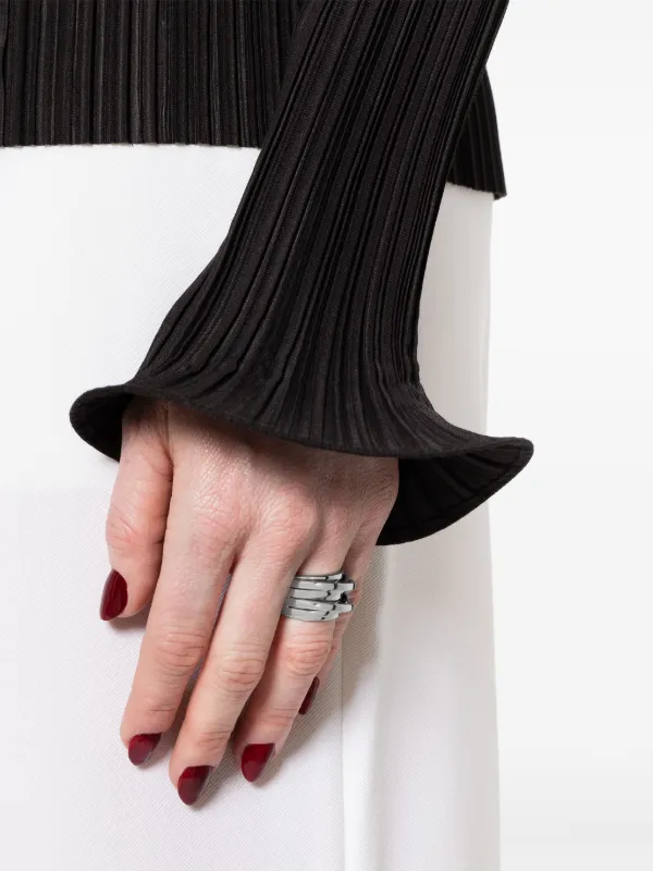 Tom Wood Orb Chunky Ring | シルバートーン | FARFETCH JP