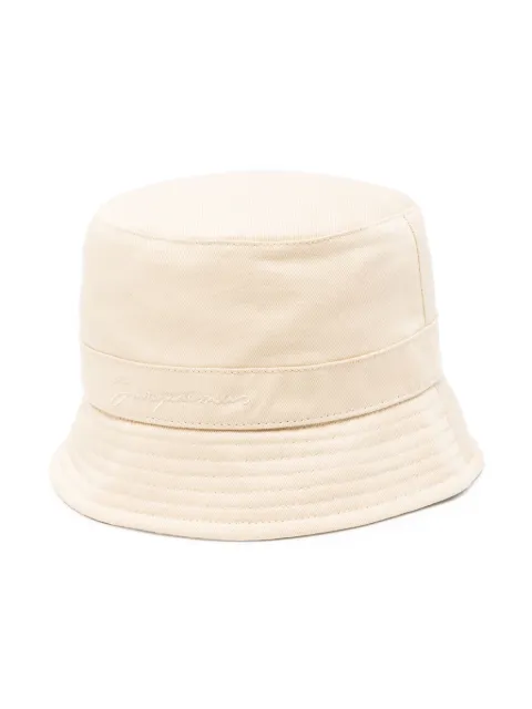 JACQUEMUS L'ENFANT Le Bob Gadjo cotton bucket hat