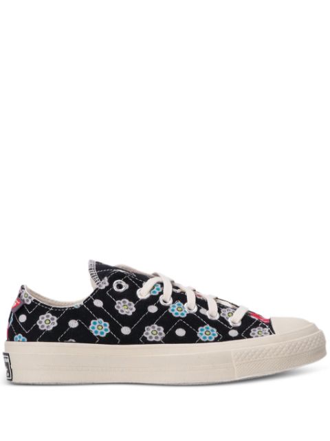 Converse Chuck 70 quilted floral-print sneakers