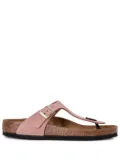 Birkenstock Gizeh leather flip flops - Pink