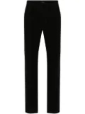 Saint Laurent corduroy tapered trousers - Black