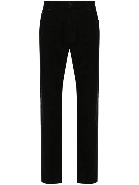 Saint Laurent corduroy tapered trousers 