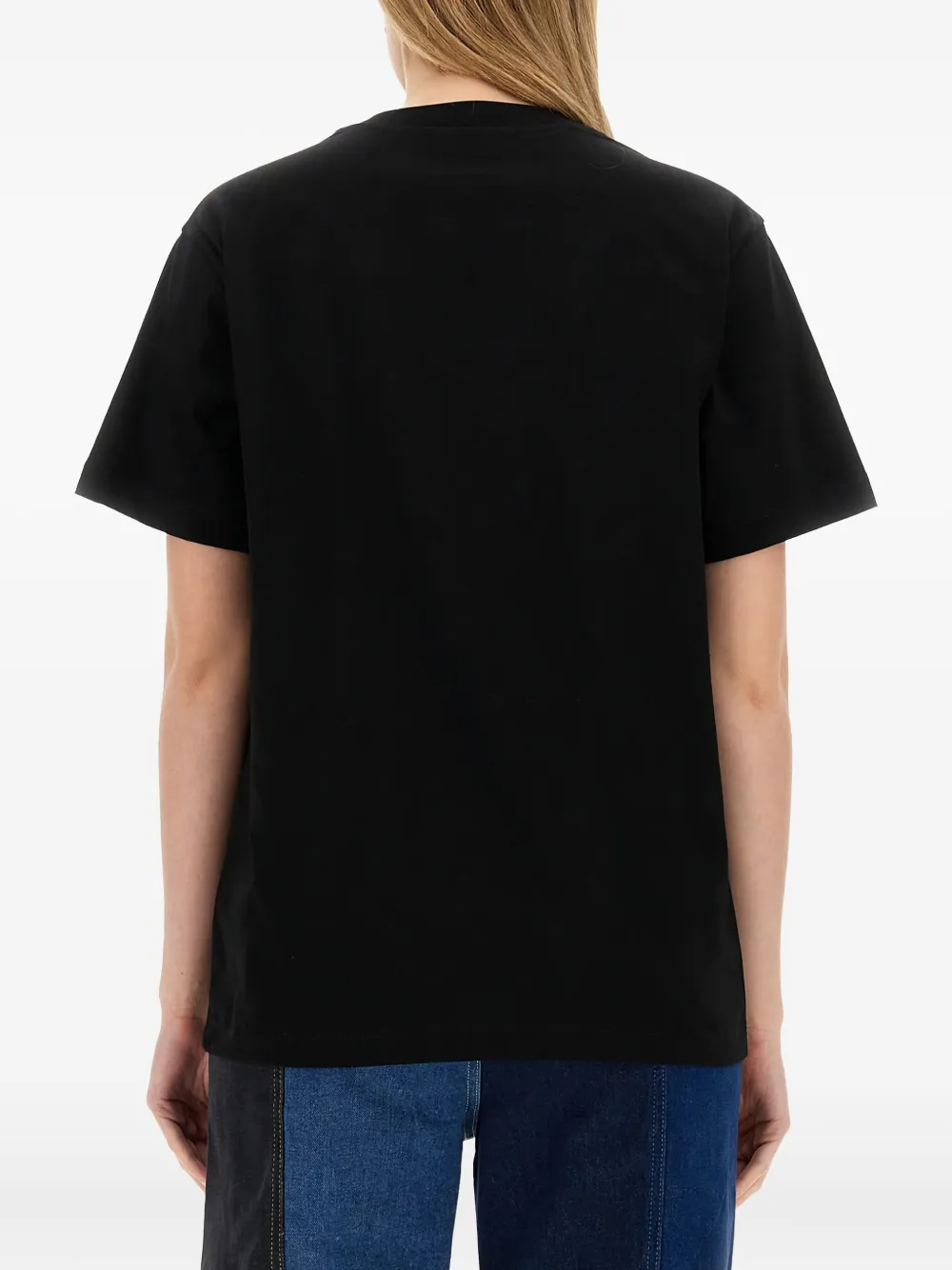 MOSCHINO JEANS T-shirt met logo Zwart