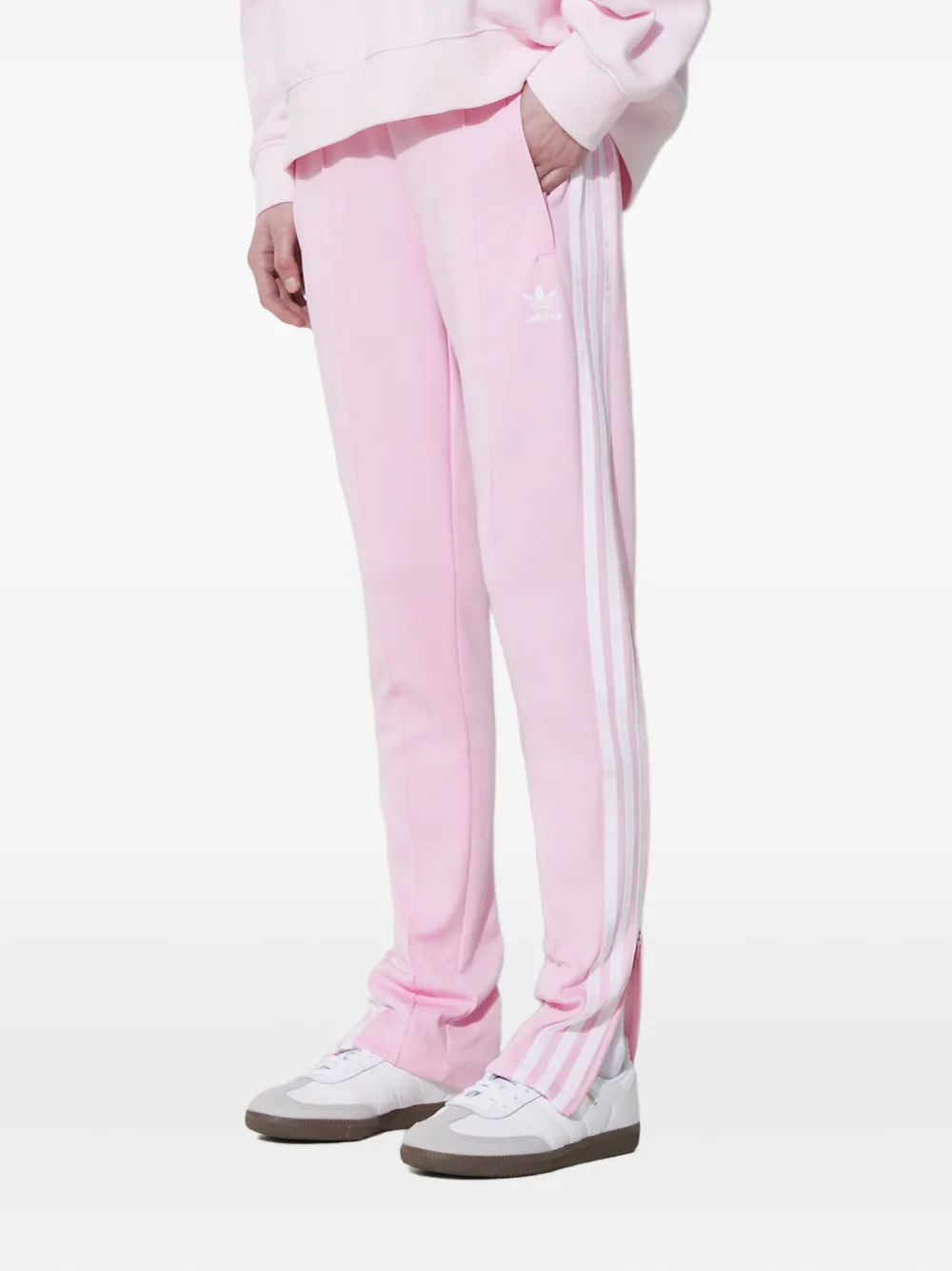 Adidas Originals Lifestyle Firebird Recycled Polyester Track Pants In Multi