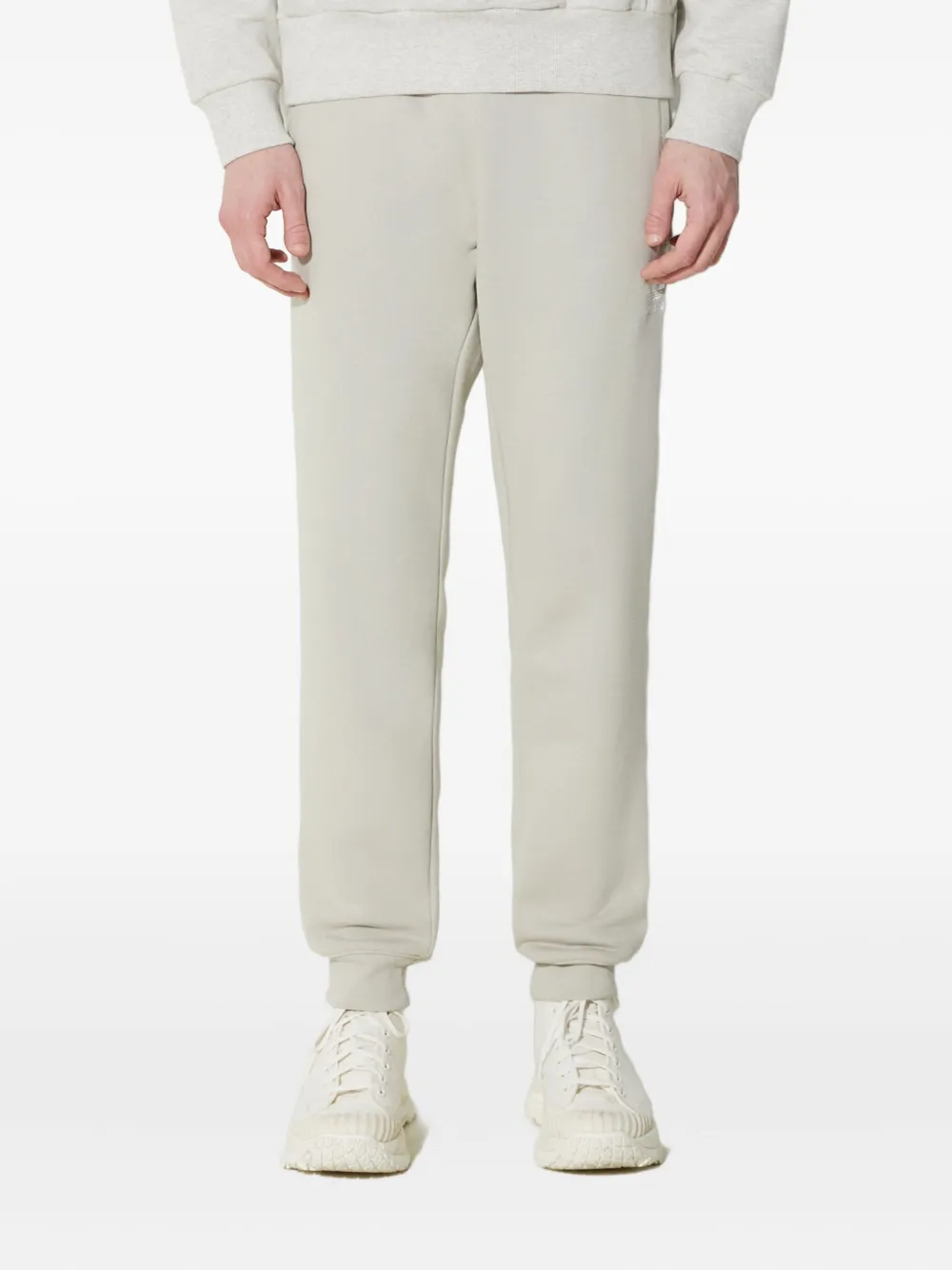 adidas logo-embroidered sweatpants | Grey | Image 1