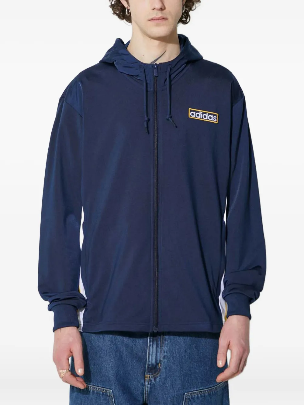 adidas Adibreak zip-up hoodie | Blue | Image 1