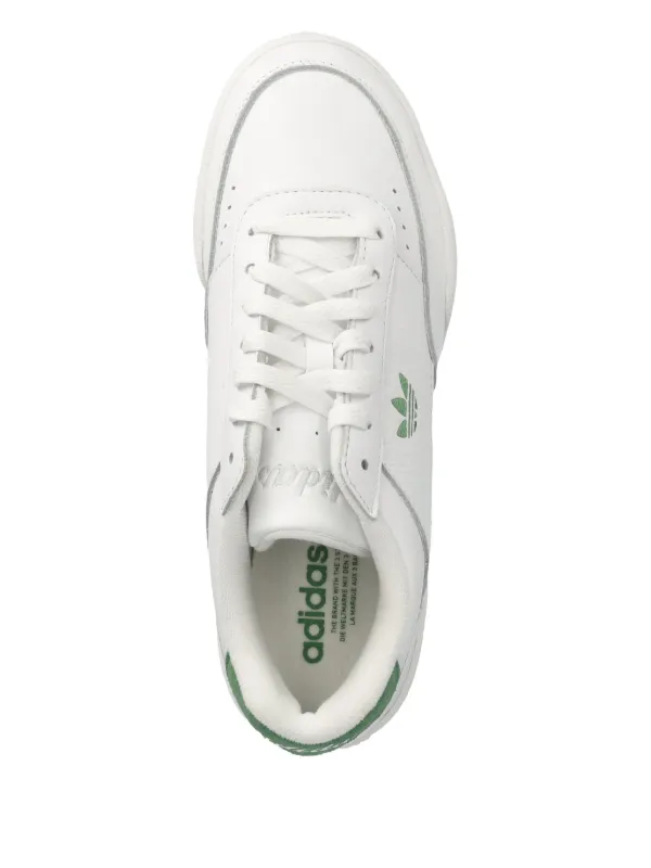adidas gazelle silver green womens courtmaster shoes main image 1