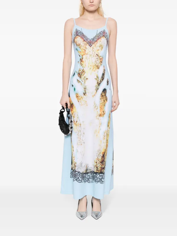 y/project party dresses Y/Project Evergreen Invisible Strap Slip Dress in Black