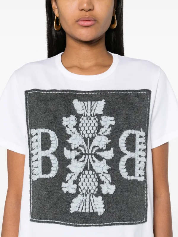 BARRIE Bロゴ Tシャツ Barrie Bロゴ Tシャツ | ニュートラル | FARFETCH JP