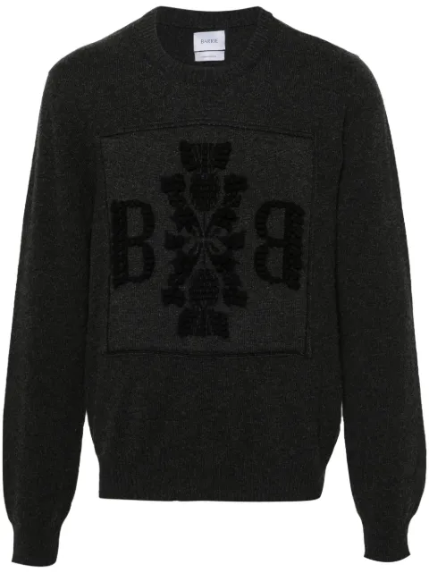 Barrie 3D-logo cashmere jumper