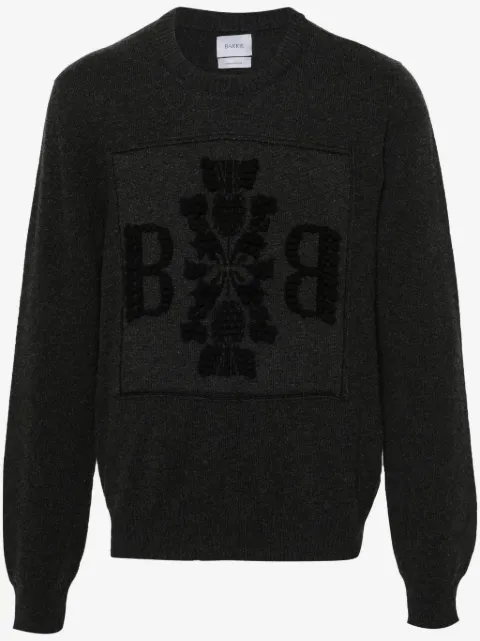Barrie 3D-logo cashmere jumper