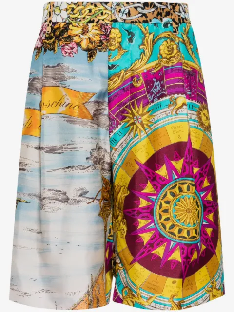 Moschino bermudas con estampado gráfico