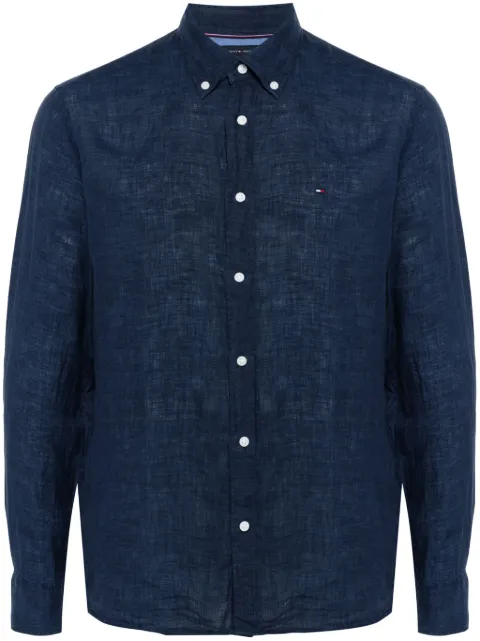 Tommy Hilfiger camisa con efecto teñido