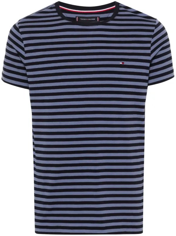 Tommy Hilfiger ストライプ Tシャツ | ブルー | FARFETCH JP