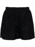 Tommy Hilfiger high-waist straight-leg shorts - Blue