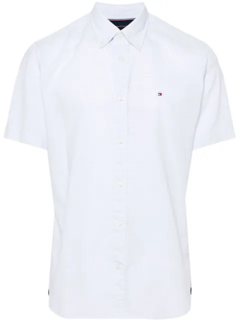 Tommy Hilfiger striped cotton-blend shirt