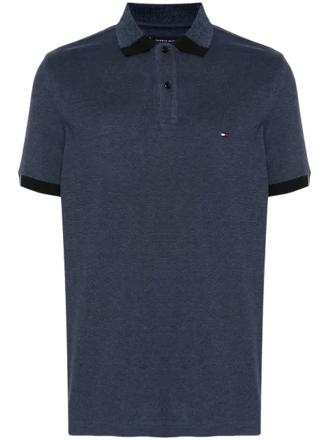 Tommy Hilfiger piqué-weave polo shirt